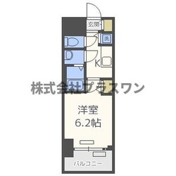 プレサンスＯＳＡＫＡ　ＤＯＭＥＣＩＴＹワンダー　の物件間取画像